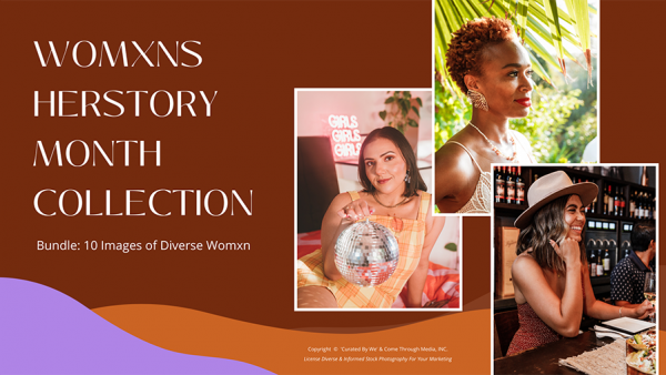 womens history month stock photo collection diverse women